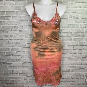 UO Urban Renewal Tie-Dye Slip Dress